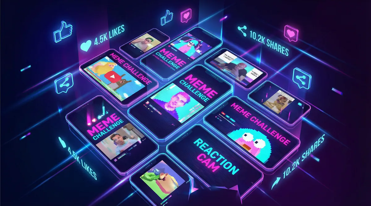 蘑菇影视官网在线 热梗挑战活动 - 用户二次创作展示